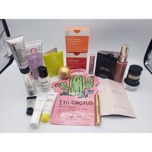 Skin Care Beauty Lot 19 Pieces Trial, Mini, Sampler, Travel Sizes Wholesale Lot!